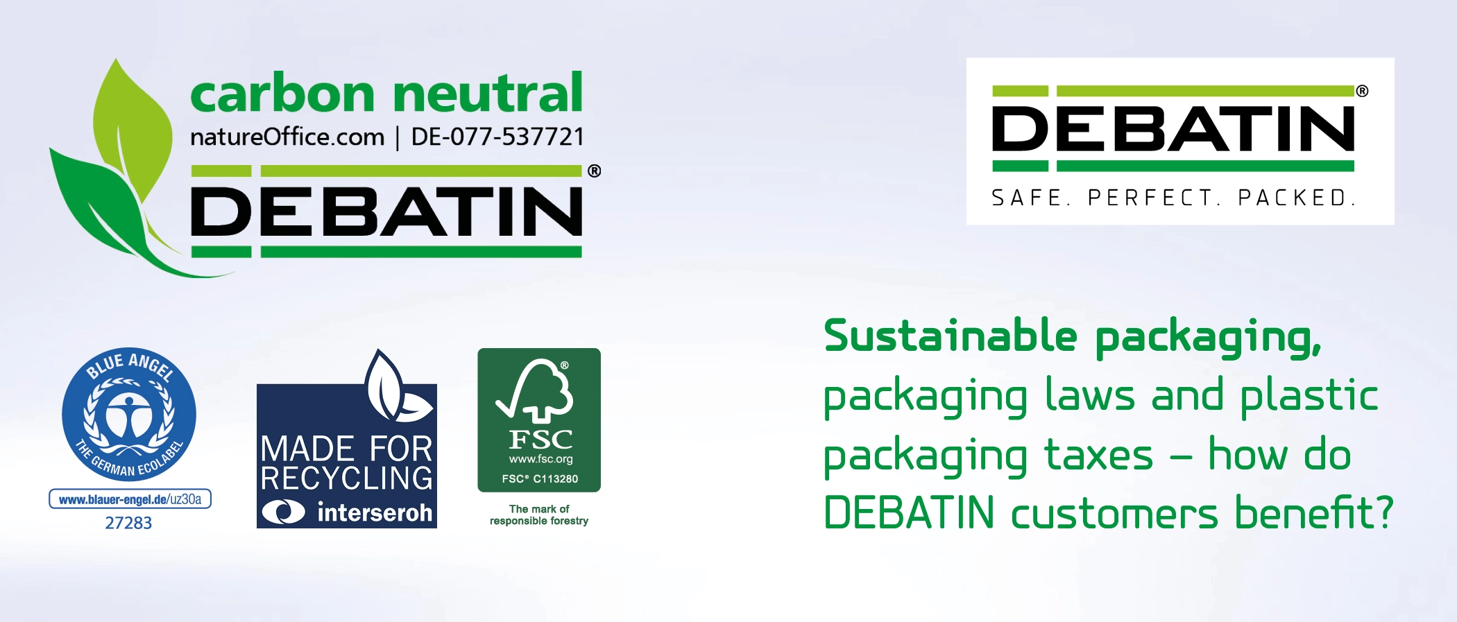 Sustainable products