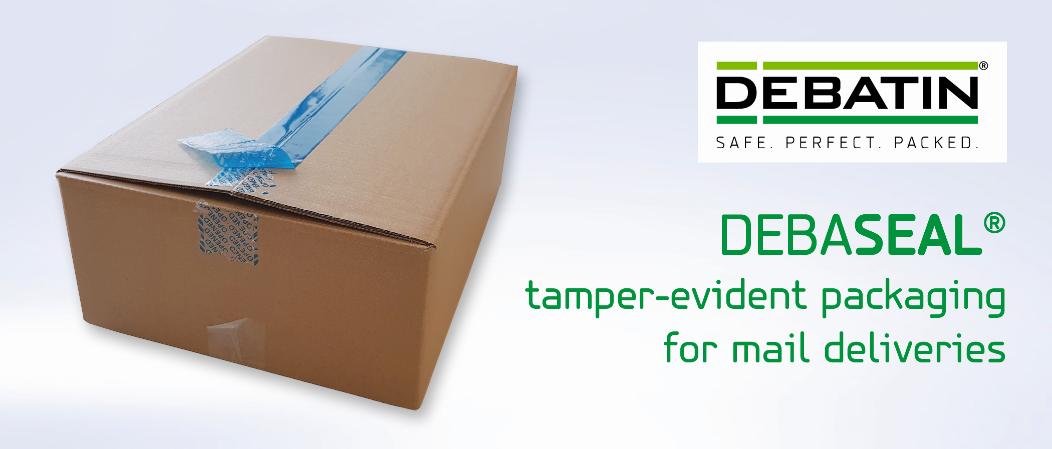 DEBASEAL Security Tape Tamper evident Packaging And Shipping