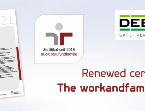 DEBATIN successfully completes the workandfamily audit procedure and is awarded certification for the second time