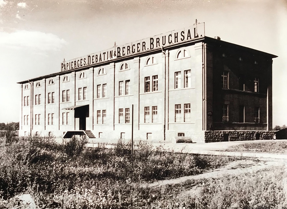 1925 Debatin und Berger - Gebäude