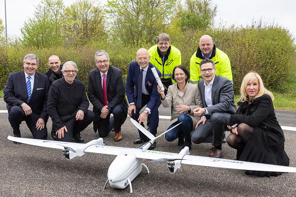 Drohnennetzwerk_Betriebsgenehmigung_Foto 2 RKH Kliniken Fotograf Benjamin Stoltenberg