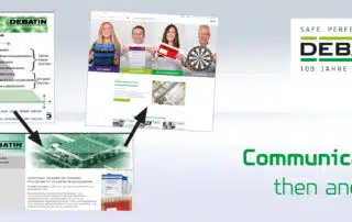 Blog Header Happy birthday DEBATIN – how communication has changed over the decades