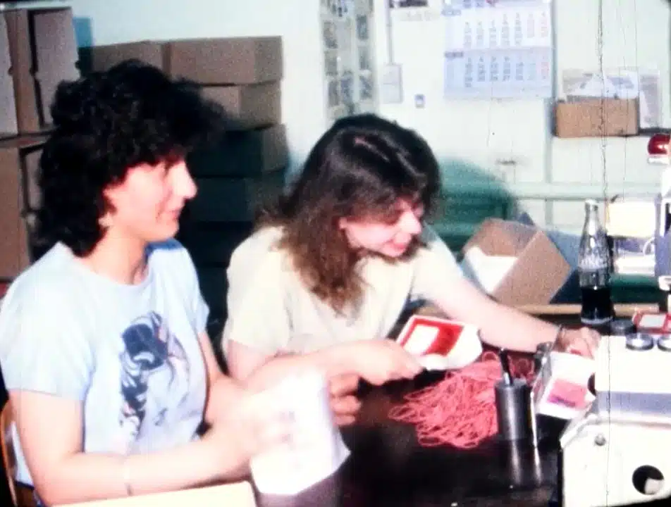 1989 - Sortierung per Hand