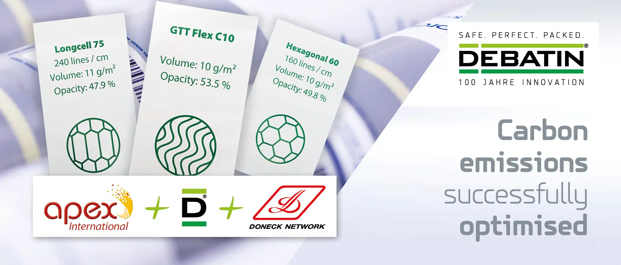 DEBATIN project with Apex International and Doneck Euroflex S.A. Blog Header