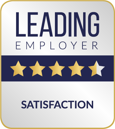 STAR RATING_SATISFACTION_4,5 Leading Employers - Satisfaction with 4,5 Stars