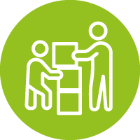 Werte_Vertrauen Symbol representing DEBATIN’s corporate value of trust.