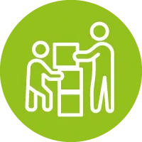 Werte_Vertrauen Symbol representing DEBATIN’s corporate value of trust.